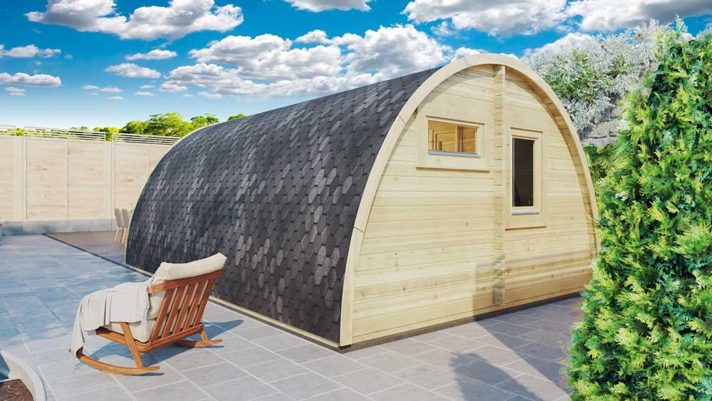 Stornoway Pod One Bed B - 4m x 8m