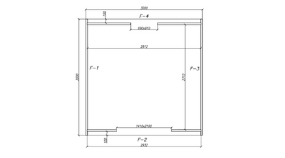 Stornoway Pod 3m x 3m