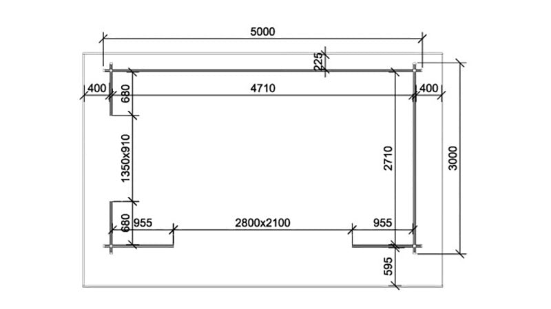 Glencoe 5m x 3m