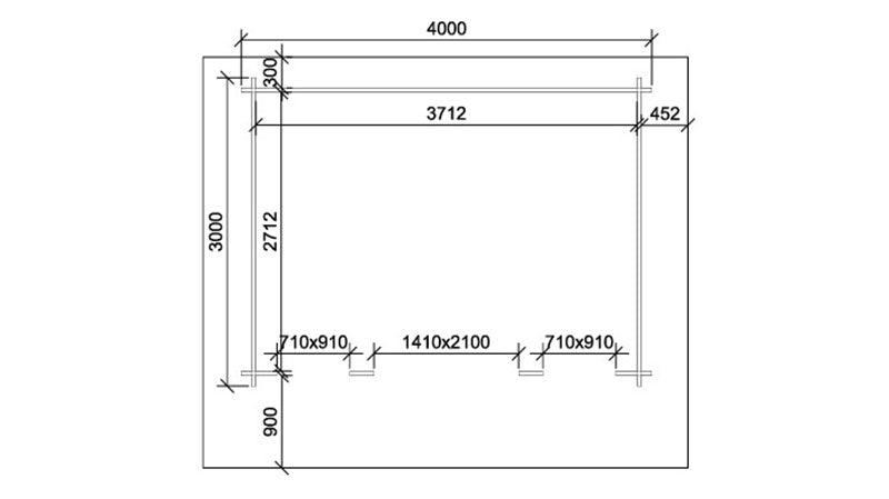 Jura 4m x 3m
