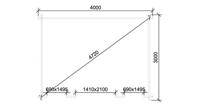 Kinloch 4m x 3m