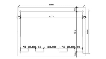 Kinloch 6m x 4m