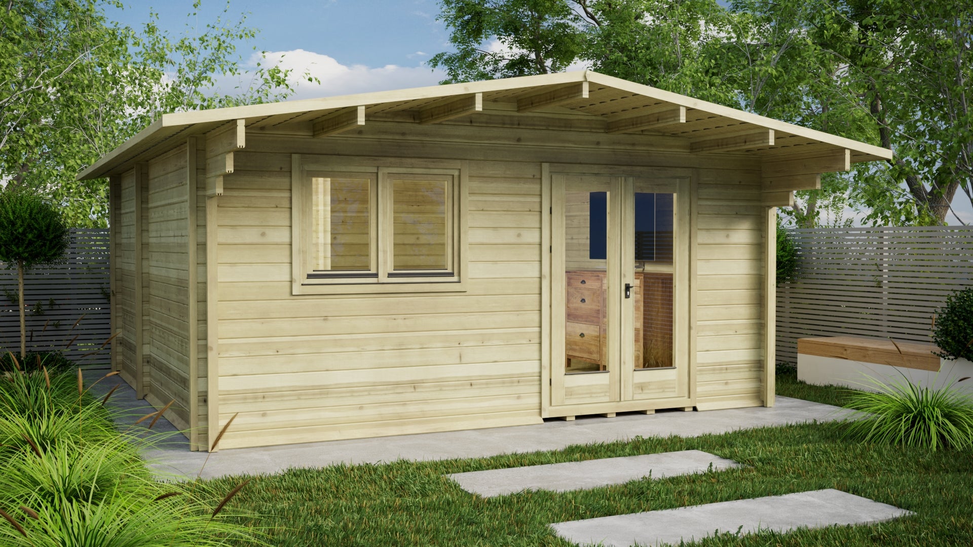 Nairn Studio 6m x 4m + 1m overhang